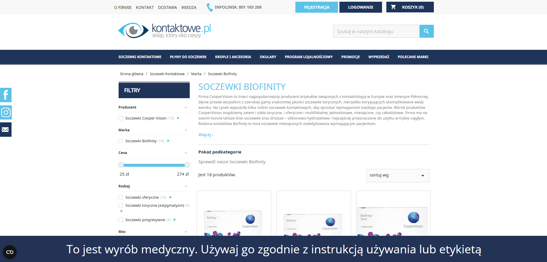 Soczewki Biofinity – idealne do noszenia w dzień i w nocy?