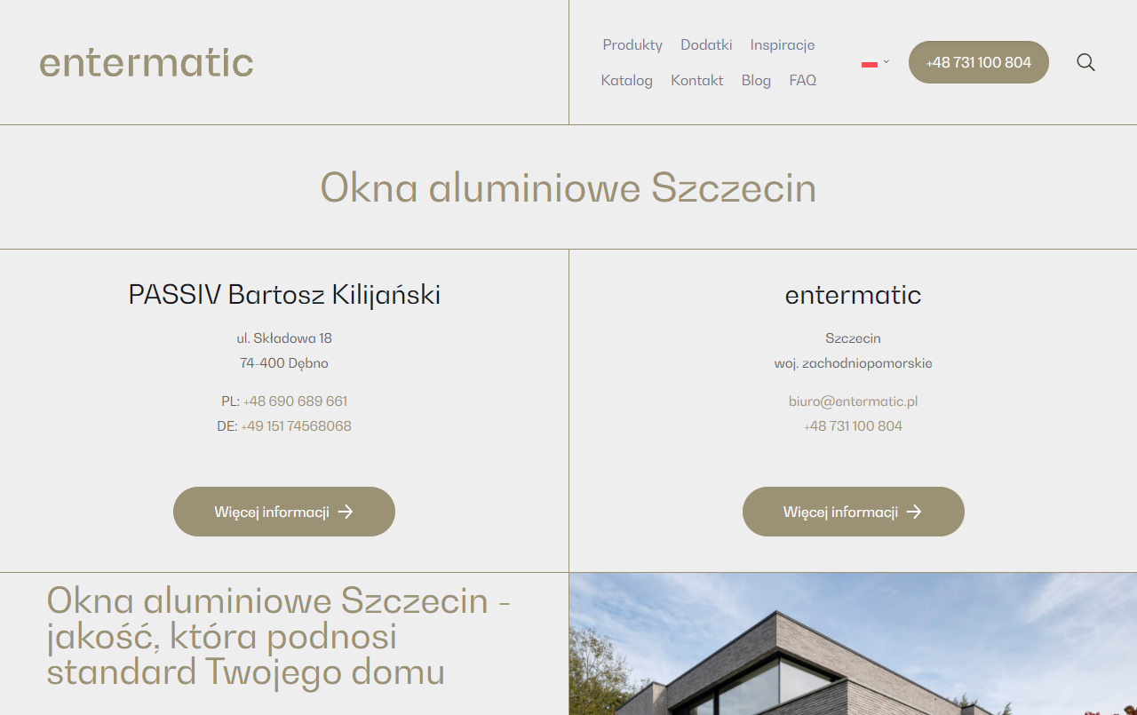 Nowoczesne budownictwo w Szczecinie a wybór stolarki - dlaczego okna aluminiowe zyskują na popularności?
